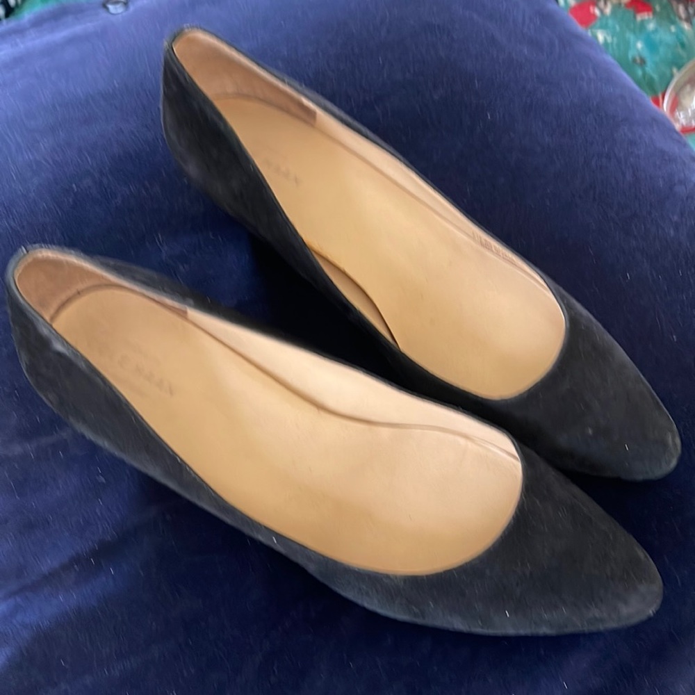 Cole Haan suede pumps